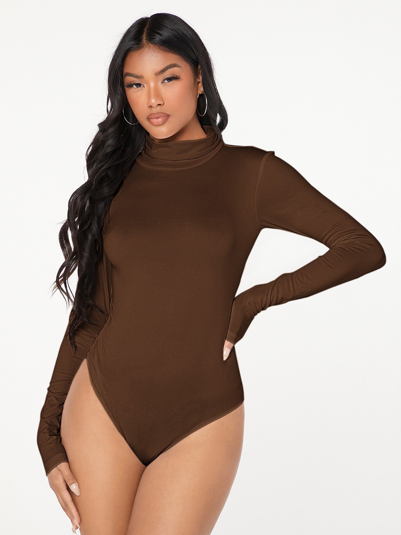 Body Manga Longa Gola Alta
