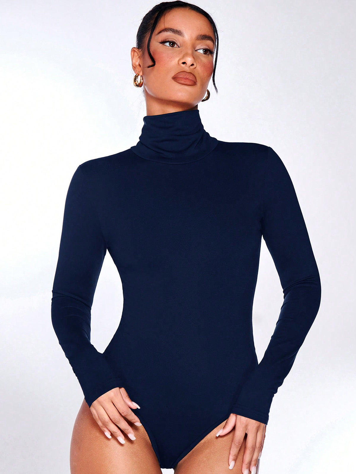 Body Manga Longa Gola Alta