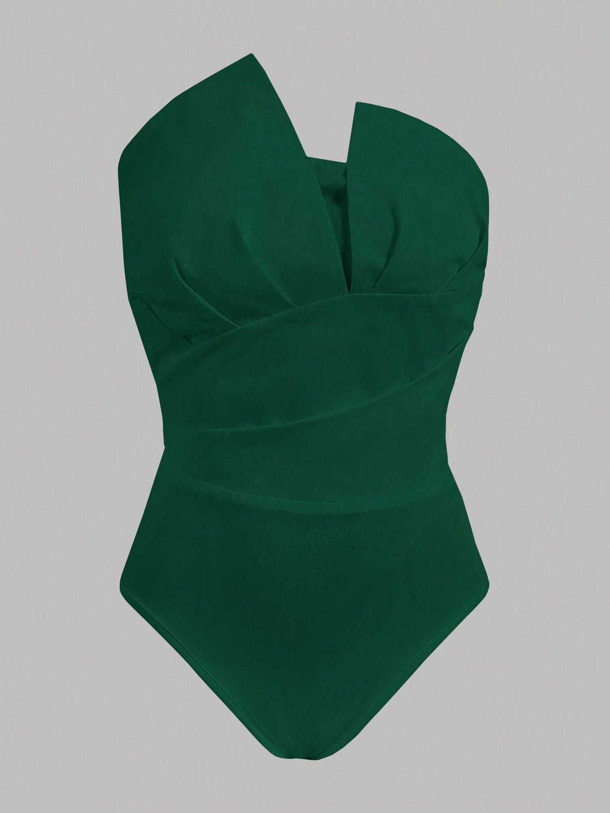 Body Assimétrico Elegante Tomara que Caia