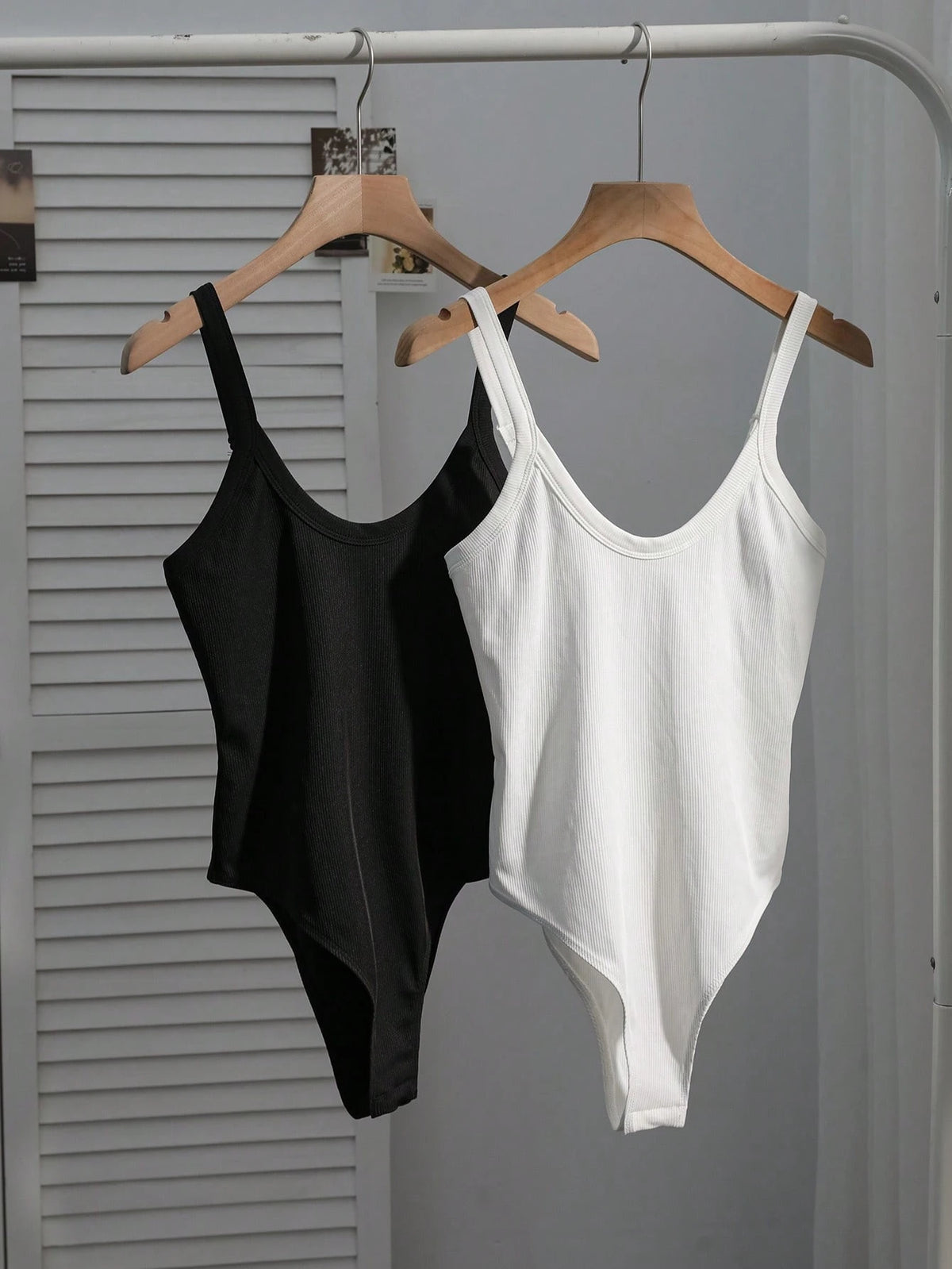 Kit 2 em 1 Body Alça Canelado