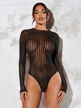 Body Tule Listras Verticais