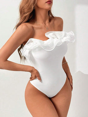 Body Babado Tomara que Caia