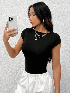Body Costas Abertas Baby Look
