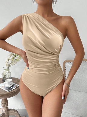 Body Drapeado Ombro Só