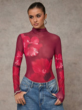 Body Tule Red Rose