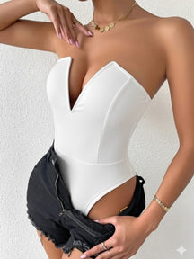 Body Tomara que Caia Decote V