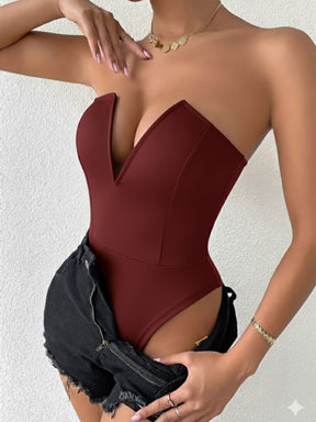 Body Tomara que Caia Decote V