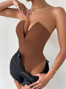 Body Tomara que Caia Decote V